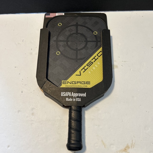 Brand NEW Engage Vision Fiber X Pickleball Paddle 13mm Power Control Fiberflex